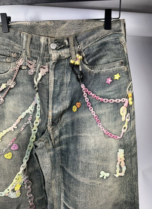 Acne Studios Loose Fit 1981F Mid Blue Jeans（写真5）
