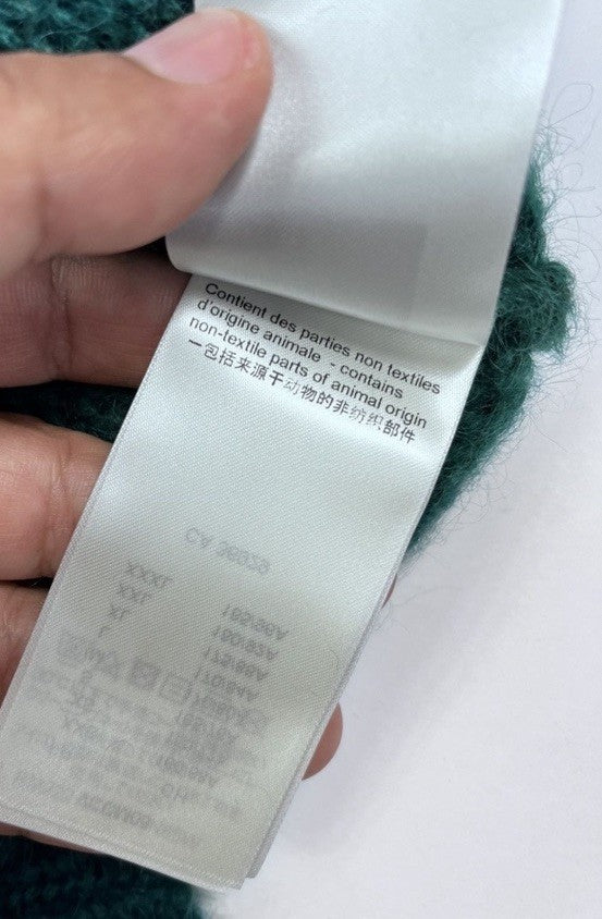 Louis Vuitton x Virgil Abloh Graphic Print Mohair Long Sleeve Cardigan, photo 11
