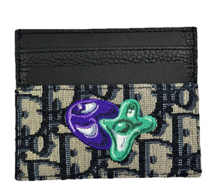 Dior x Kenny Scharf Oblique Card Holder, photo 3