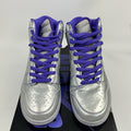 Nike Dunk High 2007 Dinosaur Dr. Silver Premium Sneakers، الصورة 3
