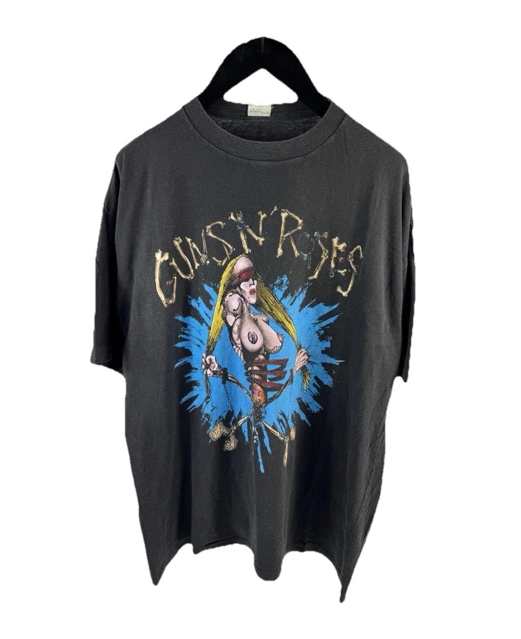 Guns N’ Roses Pretty Tied Up Nude Print 1992 Vintage T-Shirt, photo 3