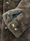 Mastermind World Faux Fur Skull Back Jacket, photo 12