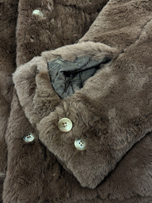 Mastermind World Faux Fur Skull Back Jacket, photo 12