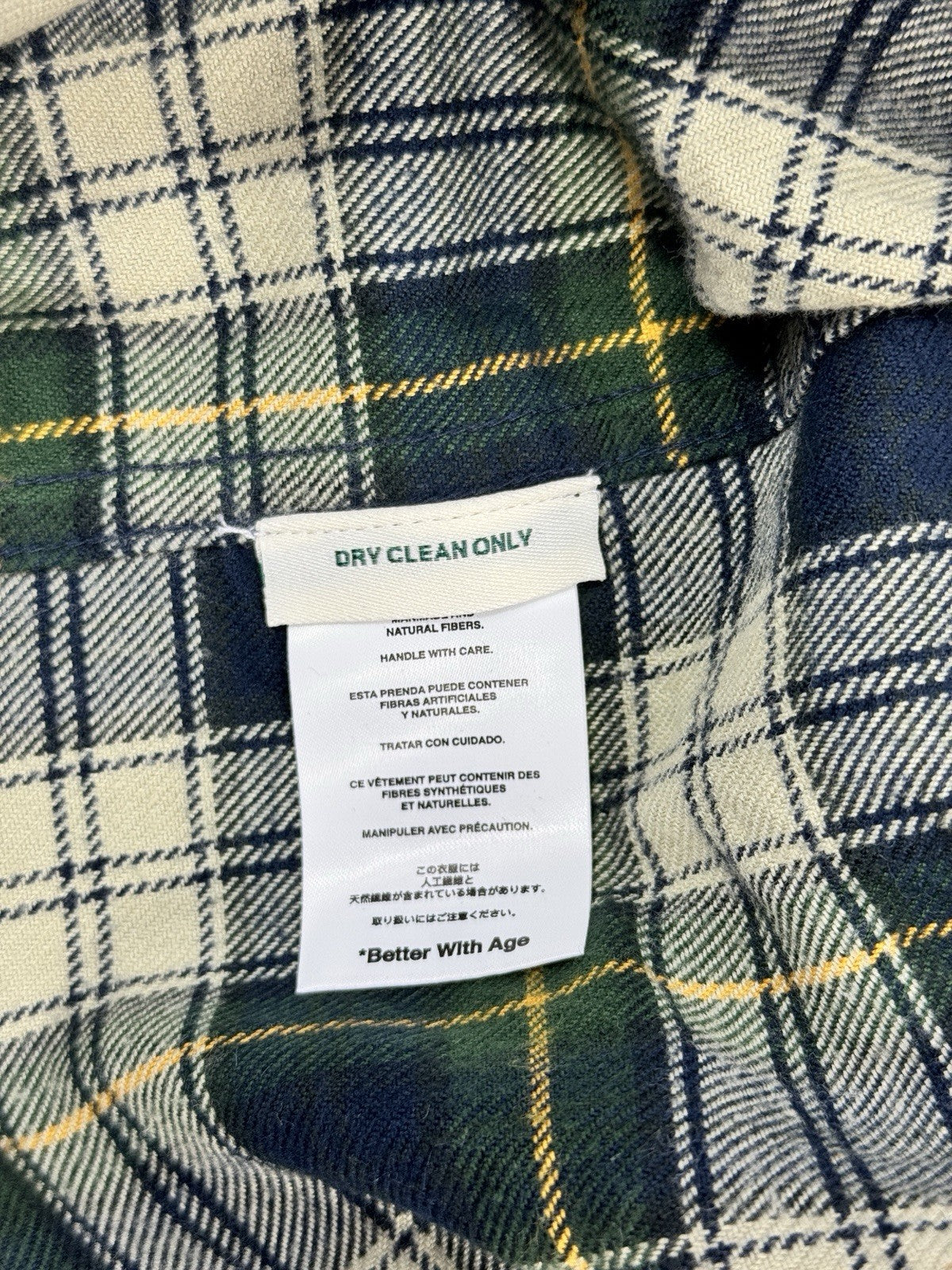 Better With Age Muir Repair Flannel Oversized Shirt, photo 14