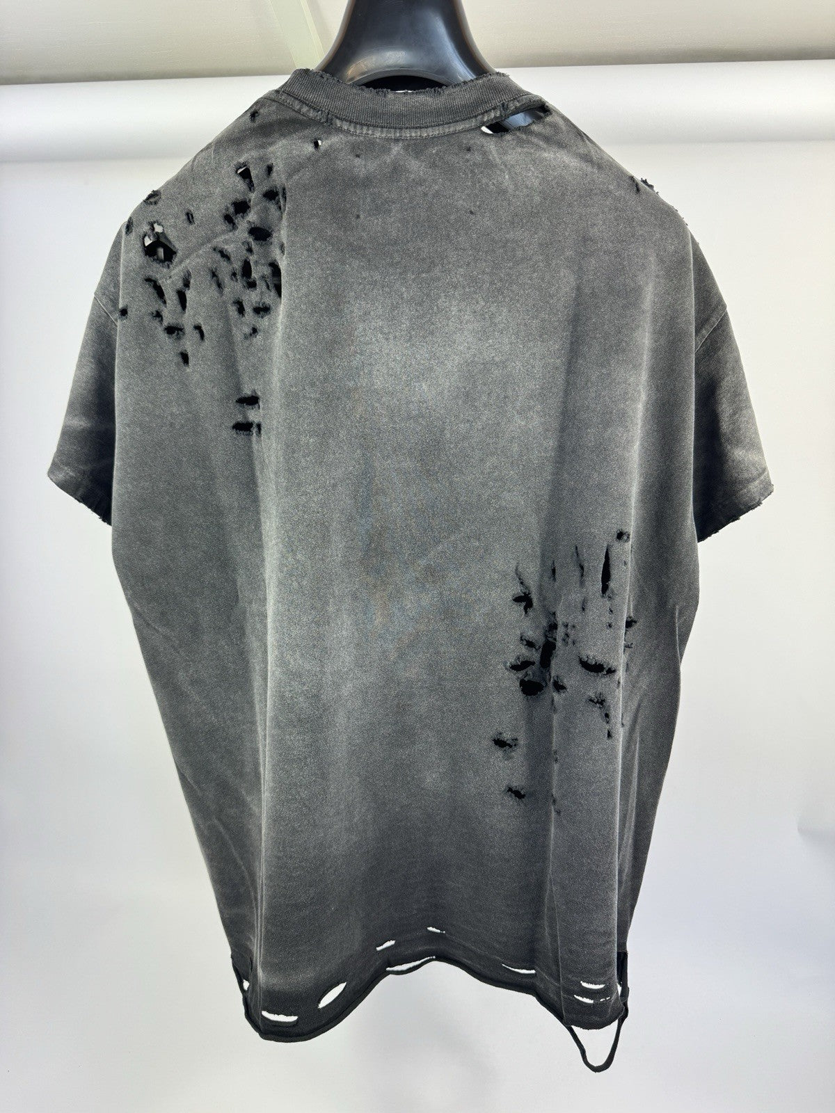 The Sekrit Saint Chopped Girl Distressed T-Shirt, photo 4