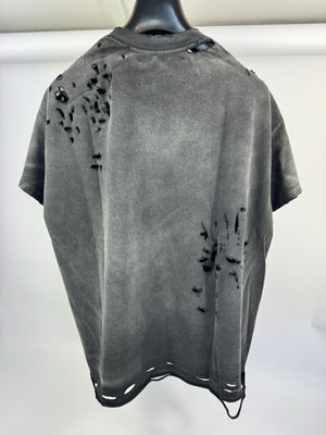 The Sekrit Saint Chopped Girl Distressed T-Shirt, photo 4
