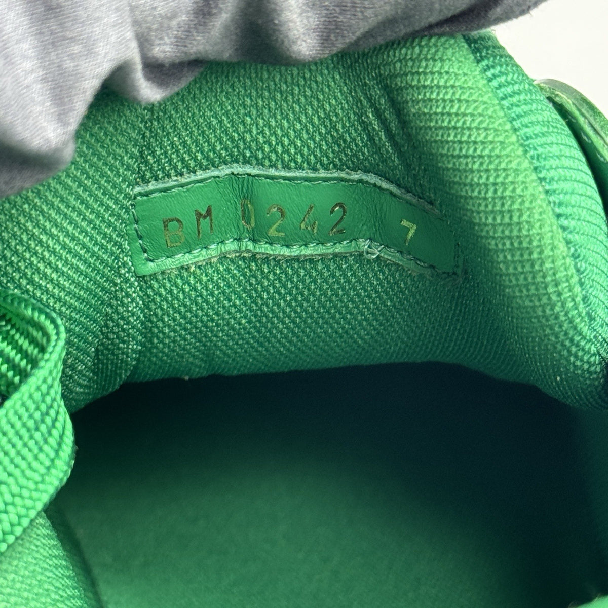 Louis Vuitton Argent Green Patent Trainers, photo 7