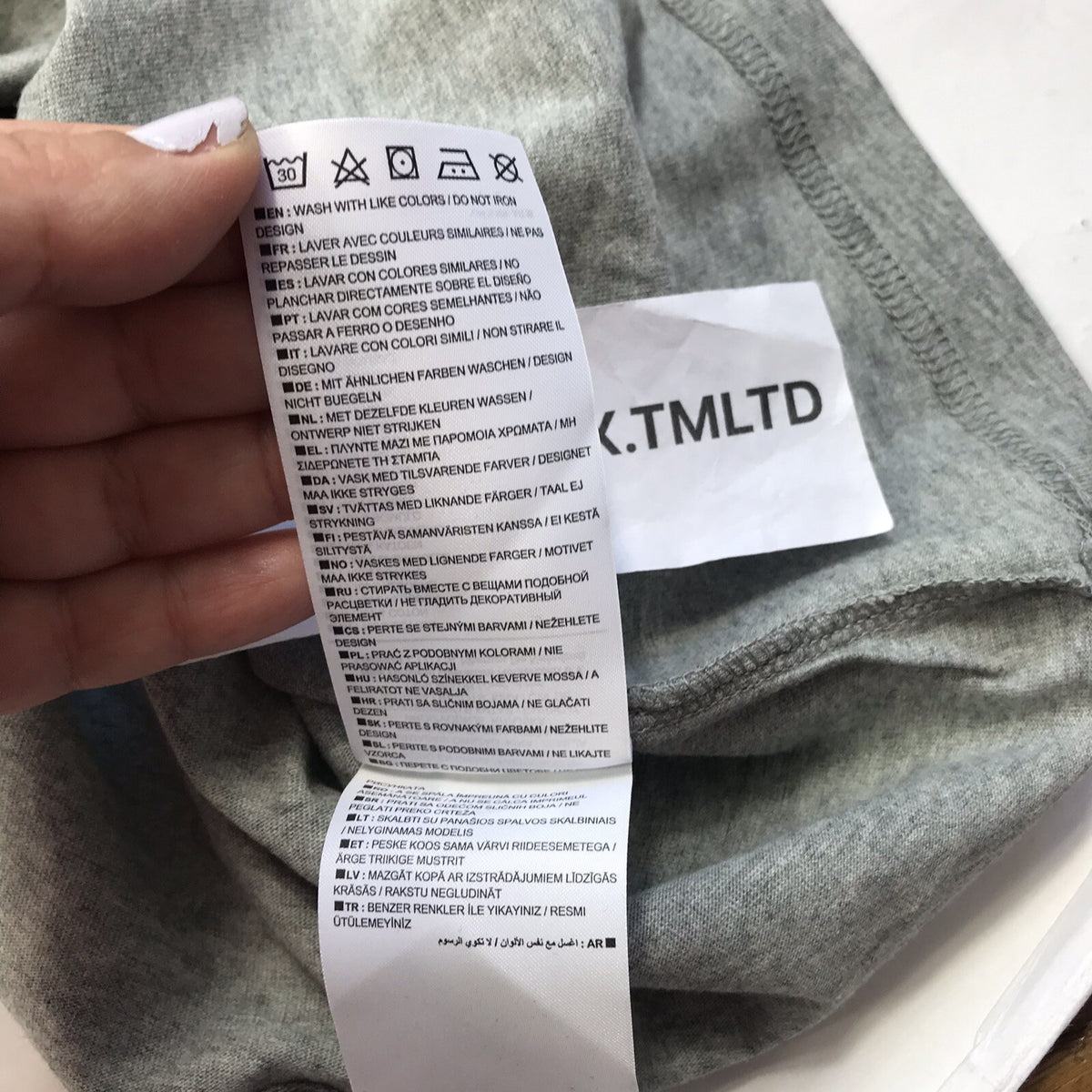 Nike x Off-White NRG A6 Print Grey T-Shirt, photo 8