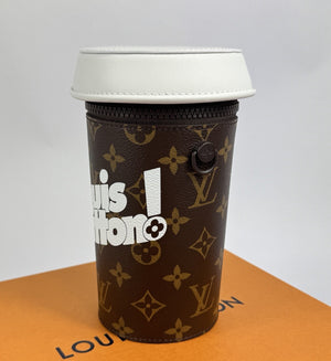 Louis Vuitton by Virgil Abloh Coffee Cup Pouch M80812، الصورة 3