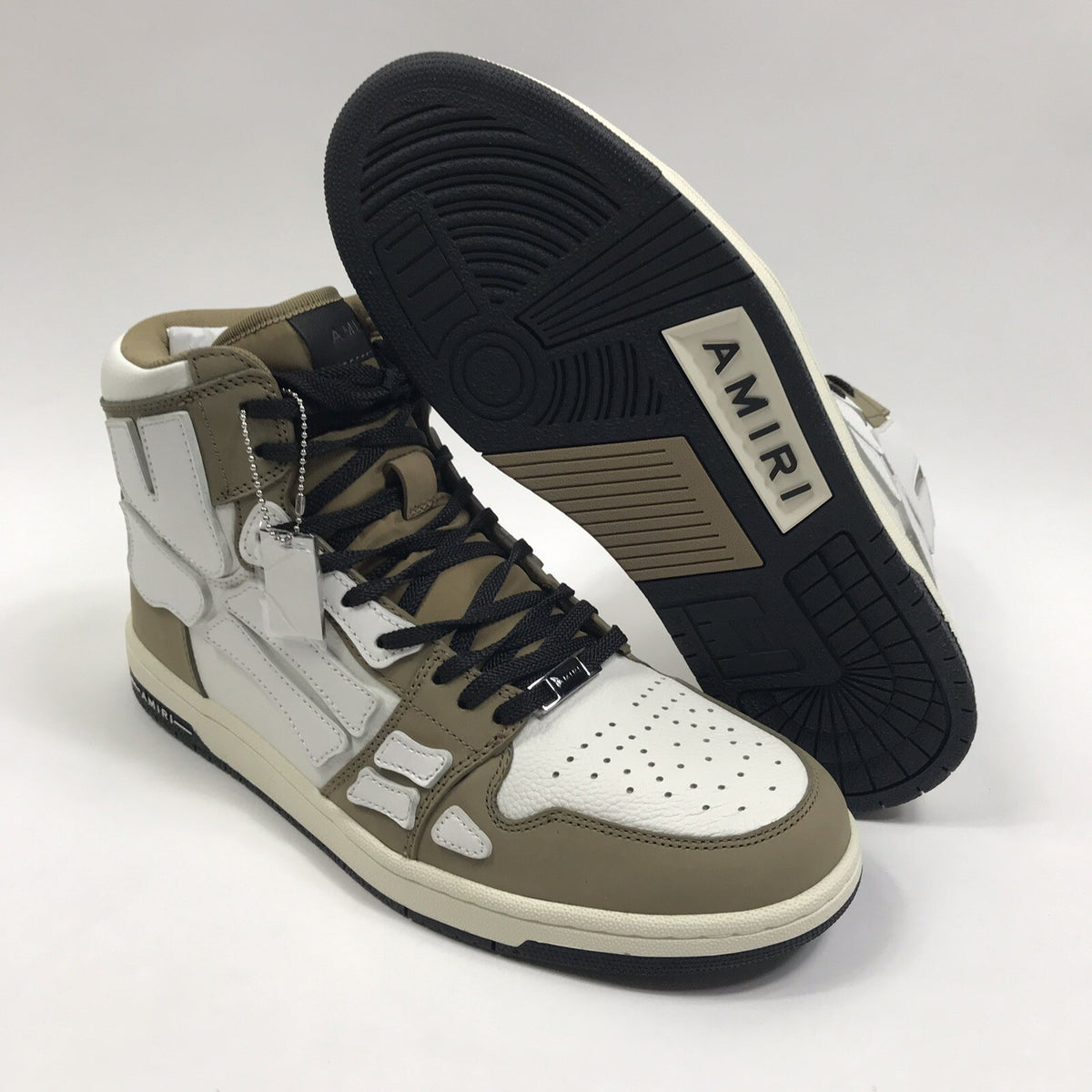 Amiri Skeleton High-top Leather Trainers, photo 2