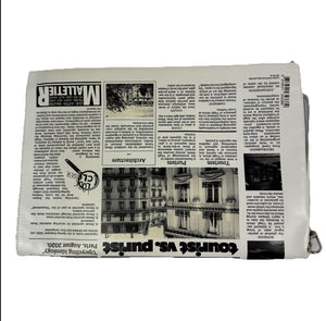 Louis Vuitton x Virgil Abloh Tourist VS Purist 2021 Newspaper Clutch Bag, photo 2