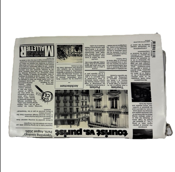Louis Vuitton x Virgil Abloh Tourist VS Purist 2021 Newspaper Clutch Bag, photo 2