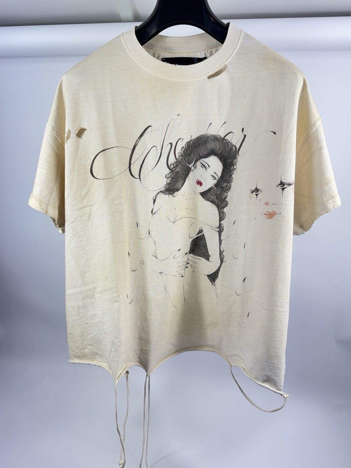 The Sekrit Saint Red Lips Printed T-Shirt, photo 3
