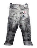 Proleta Re Art Bandana Print Carpenter Pants، الصورة 4