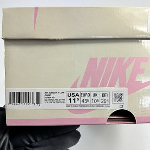 Jordan 1 Retro OG SP x Travis Scott Sail Tropical Pink Sneakers، الصورة 15