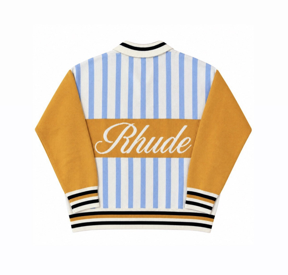 Rhude Logo Print Polo Jumper, photo 1