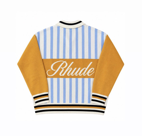 Rhude Logo Print Polo Jumper, photo 1