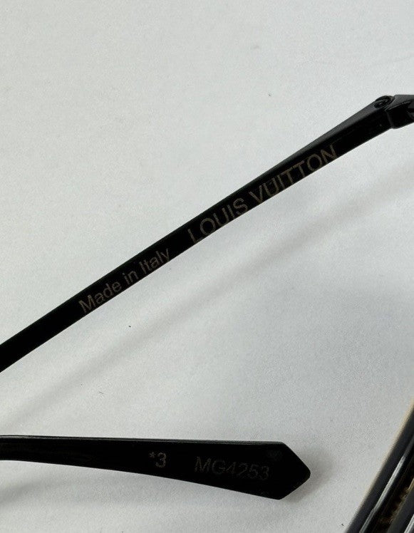 Louis Vuitton x Pharrell 24k Gold Plated Damier Sunglasses, photo 9