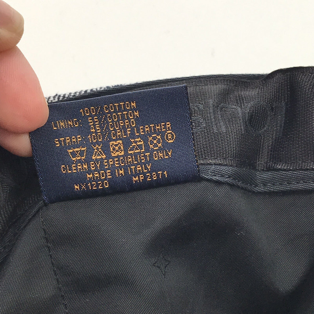 Louis Vuitton by Virgil Abloh MP2871 Monogram 2021 Tapestry Cap, photo 7