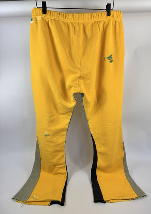Gallery Dept Logo Print Paint Splash Flare Sweatpants, photo 4