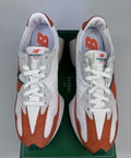 New Balance 327 x Casablanca Tennis Club Moyen Orange Trainers، الصورة 4