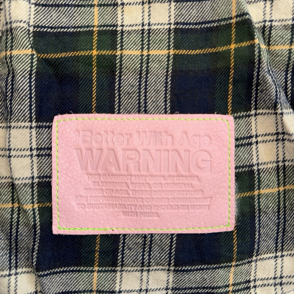 Better With Age Muir Repair Flannel Oversized Shirt, photo 17