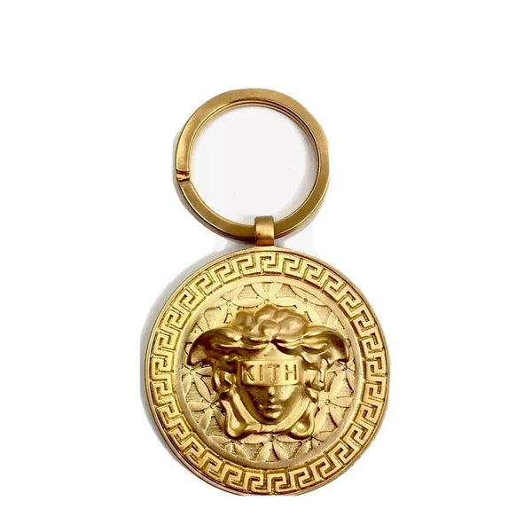 Versace x Kith Medusa Golden Keyring, photo 1