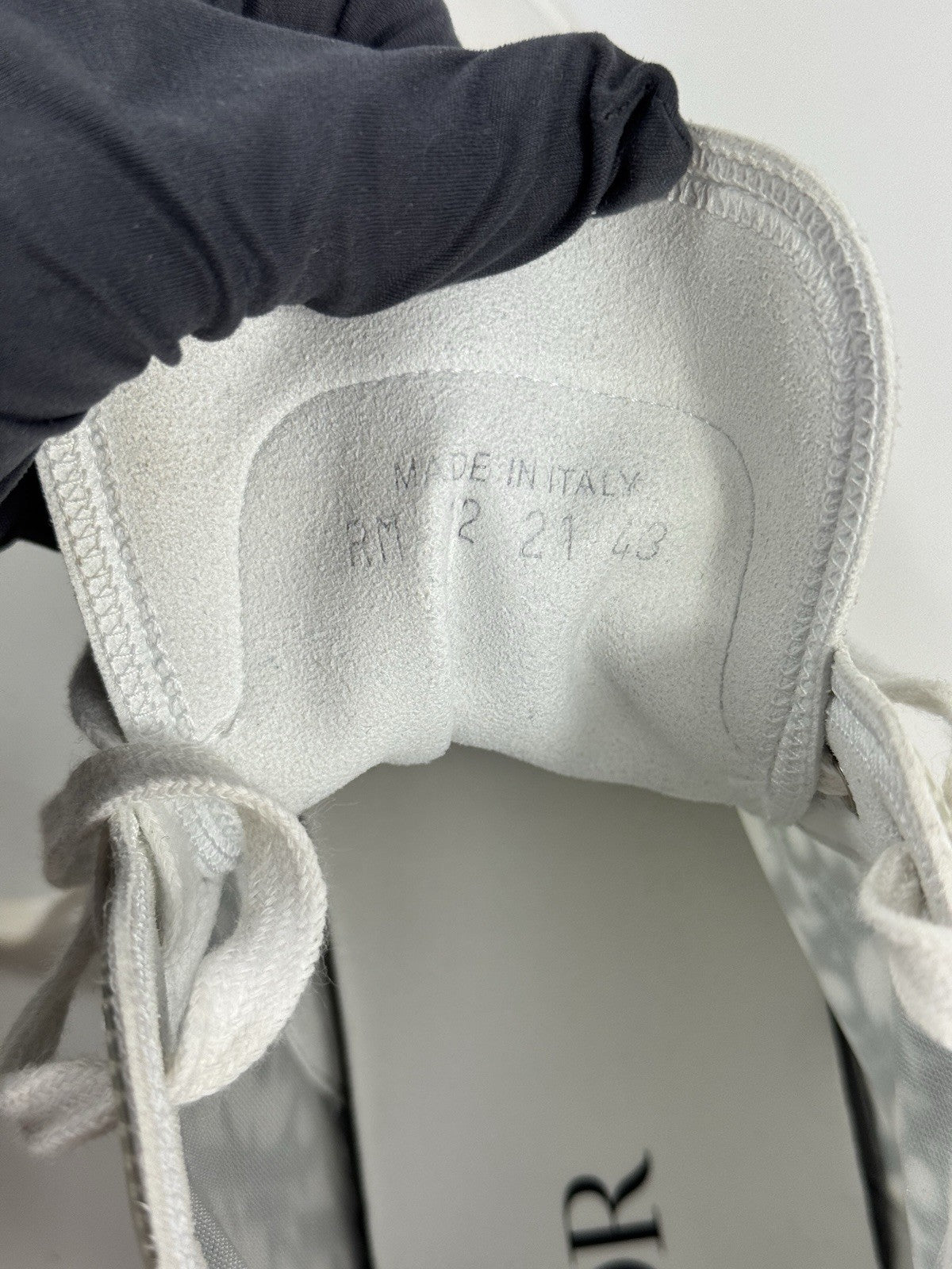 Dior Oblique Print High Top Sneakers, photo 11