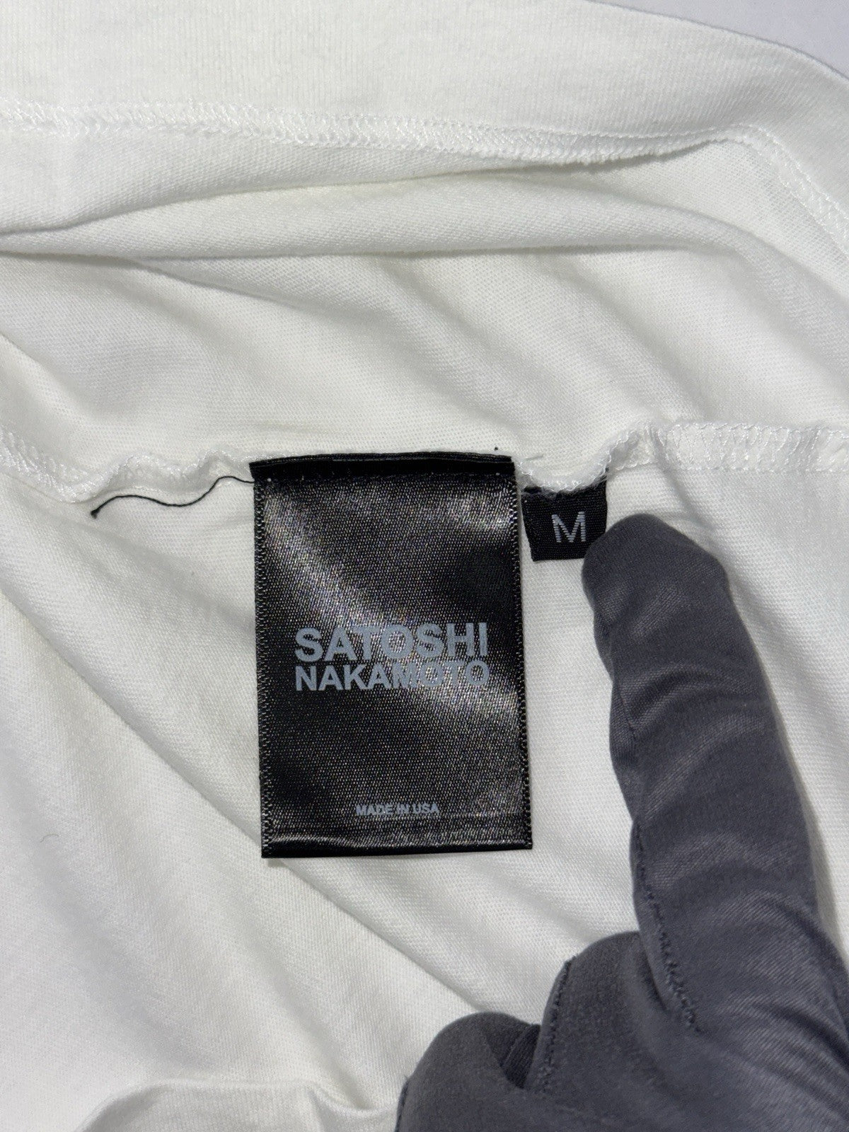 Satoshi Nakamoto Minute Man Press T-Shirt, photo 5