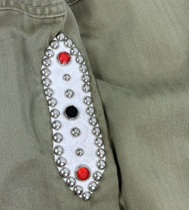 Kapital Easy Baker Straight Leg Embellished Trousers, photo 4
