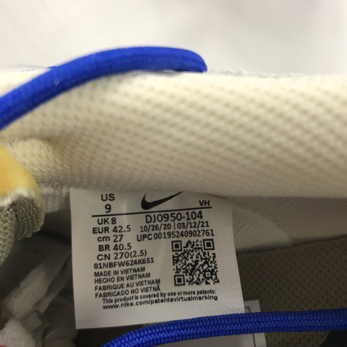 Nike x Off-White Dunk Low Lot 32 Trainers, photo 7