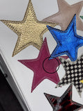 Chrome Hearts Star Patch Work Leather Magazine Holder Crib, photo 7