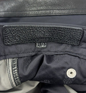 Chrome Hearts Leather Panel Cross Patch Nylon Shorts، الصورة 11