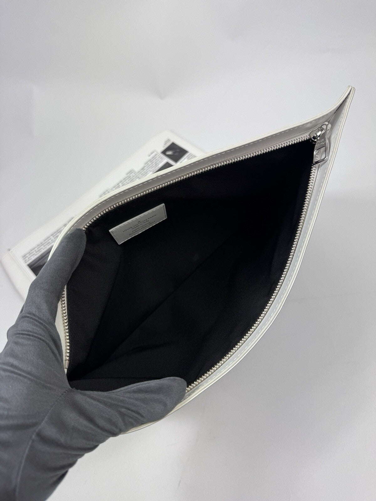 Louis Vuitton x Virgil Abloh Tourist VS Purist 2021 Newspaper Clutch Bag, photo 12