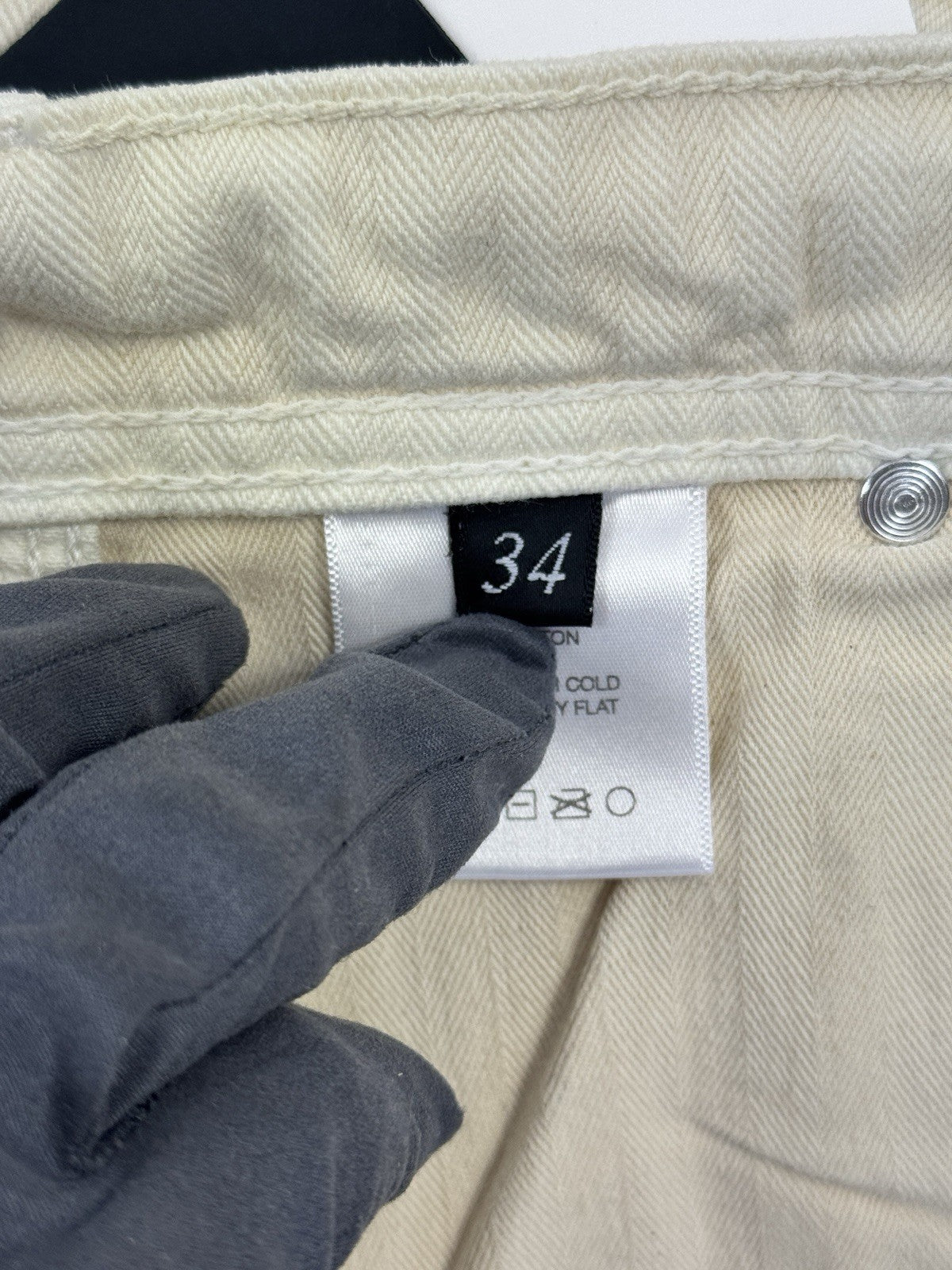 Enfants Riches Deprimes Straight Leg Herringbone Carpenter Pants, photo 10