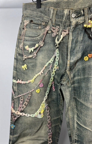Acne Studios Loose Fit 1981F Mid Blue Jeans（写真6）