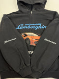 Balenciaga x Lamborghini Graphic Print Zip Up Jumper، الصورة 6