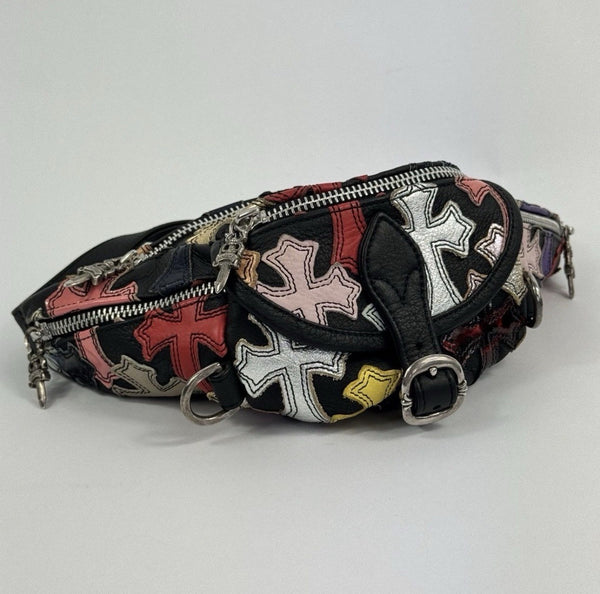 Chrome Hearts Multi Cross Snat Patch Mini Waist Bag, photo 2