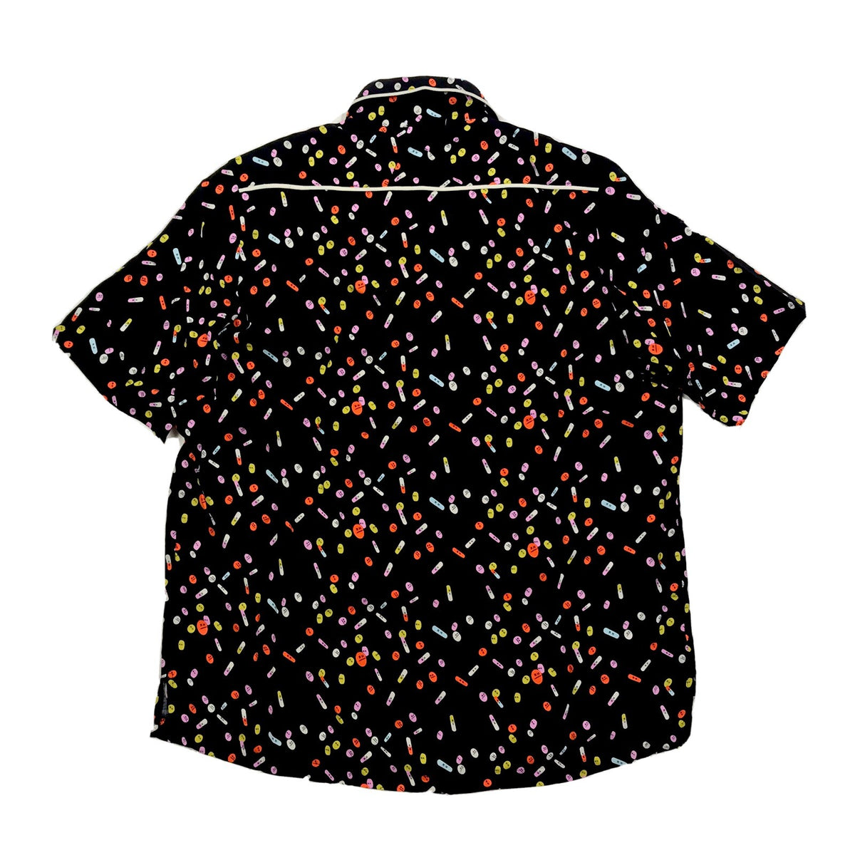 Rhude Multicolour Pill Print Rayon Shirt, photo 2