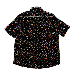 Rhude Multicolour Pill Print Rayon Shirt, photo 2