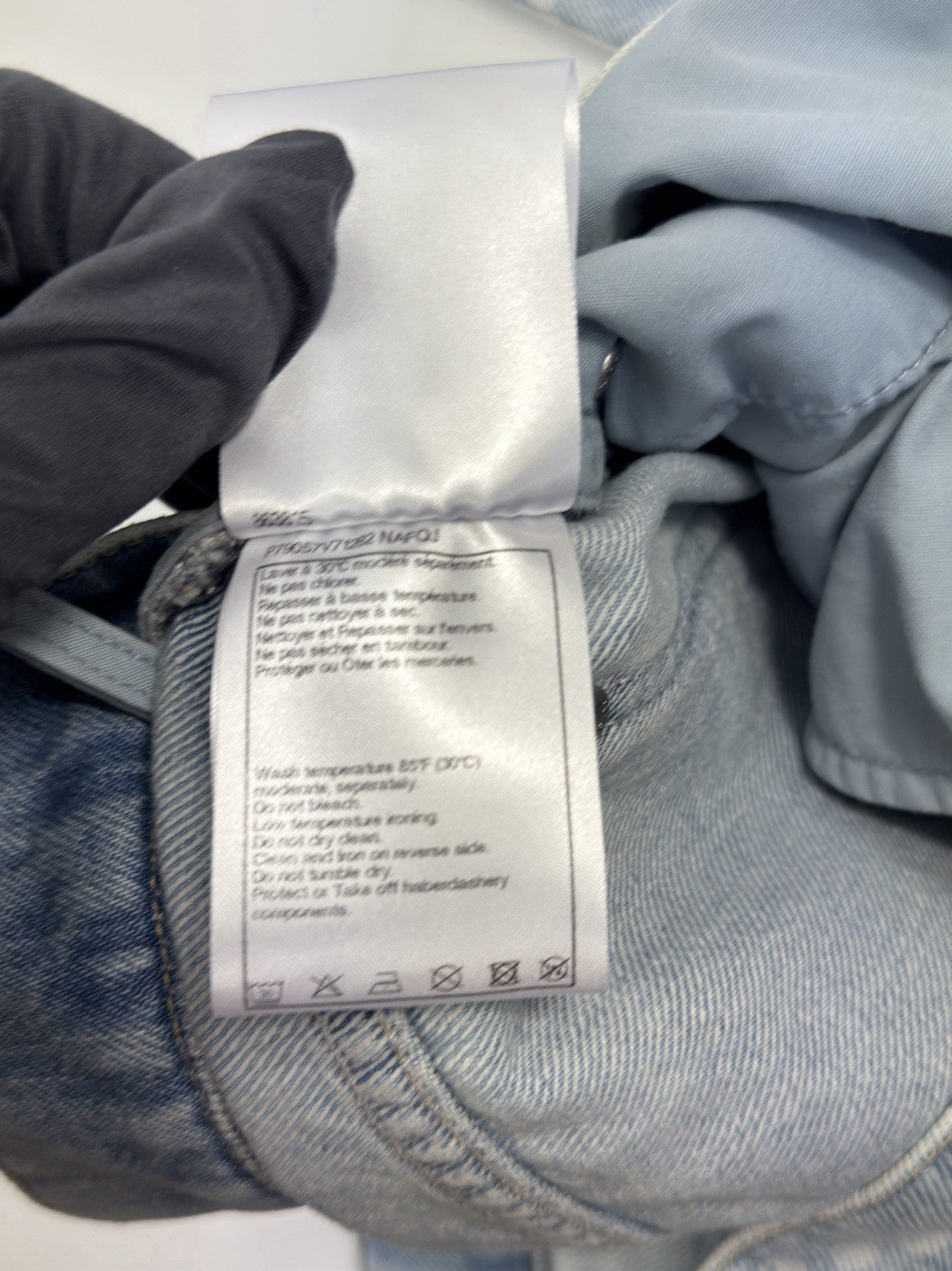 Chanel Logo Print Denim Jeans, photo 9