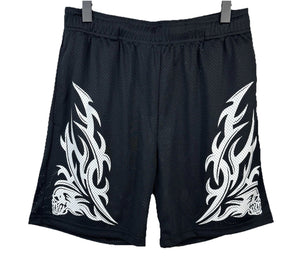 Warren Lotas Skull Print Mesh Shorts, photo 1