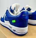 Louis Vuitton x Air Force 1 Blue Trainers by Virgil, photo 6