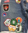 Better With Age x Levi’s Patch Work Denim Shorts، الصورة 5