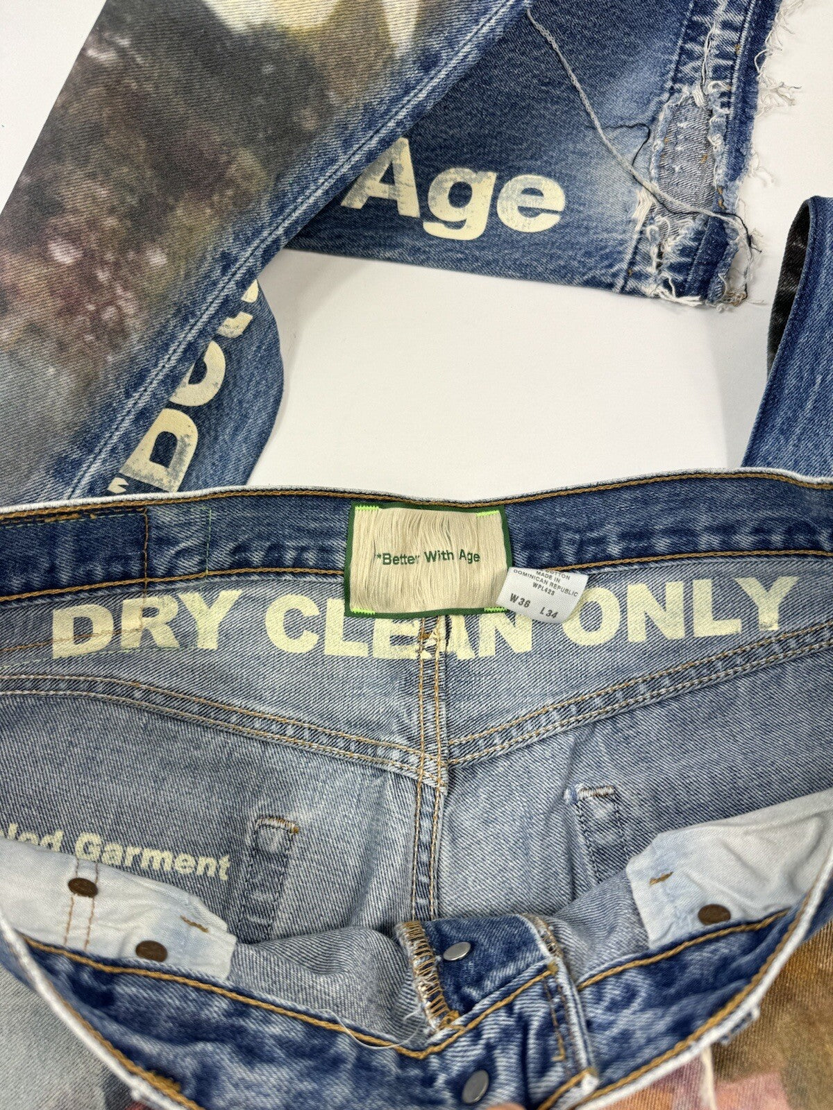 Better With Age x Levi’s Logo Embroidered Jeans, photo 4