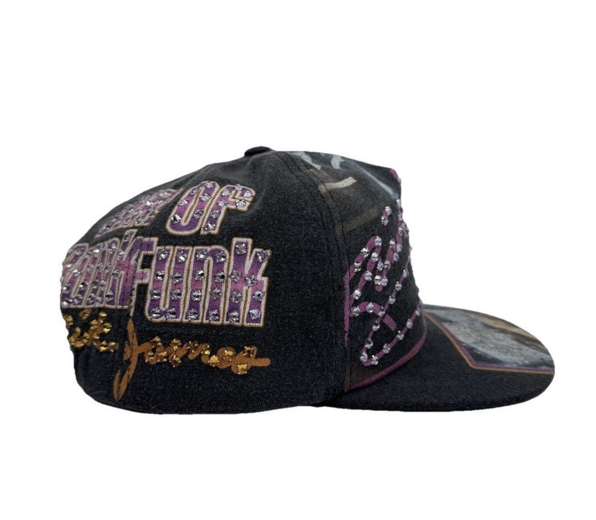 Bossi Harley Davidson 1 of 1 Rhinestone Vintage Cap, photo 1