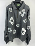 Denim Tears Logo Gemstones Half Zip Sweatshirt（写真3）