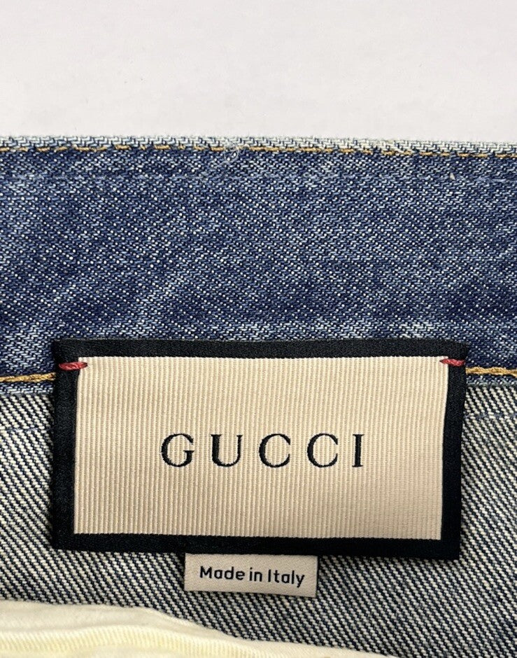 Gucci Crystal Interlocking GG Jeans, photo 10