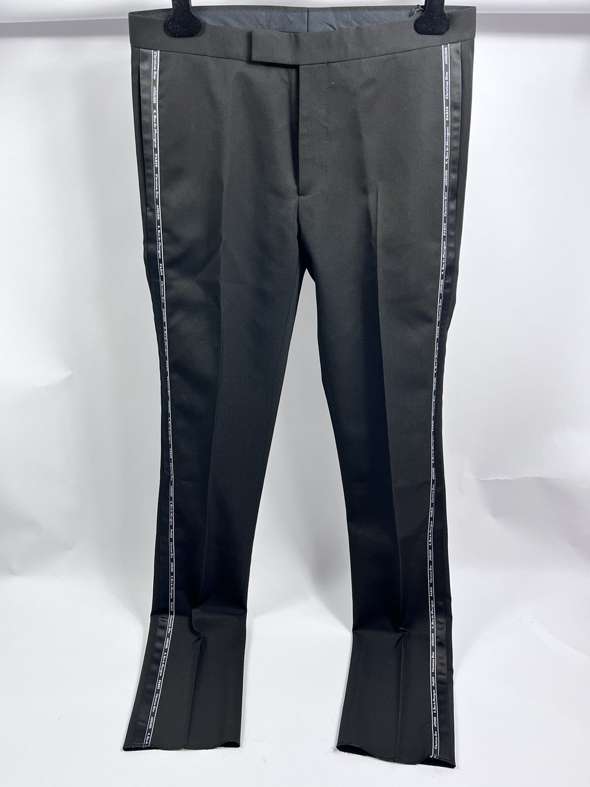 Dior Ruban Logo Black Smart Trousers, photo 15
