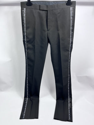Dior Ruban Logo Black Smart Trousers, photo 15